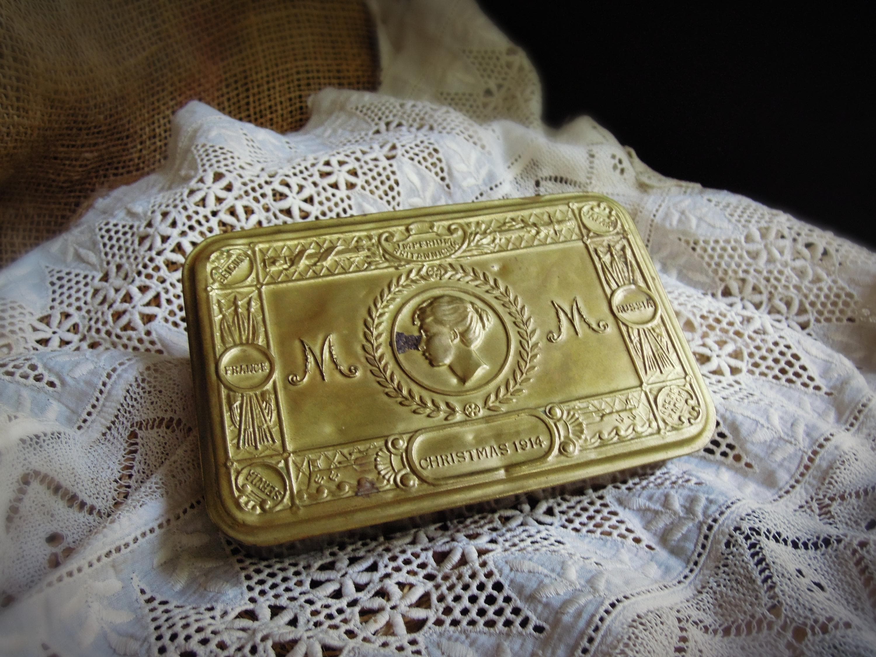 Princess Mary Brass Box 1914 - Etsy