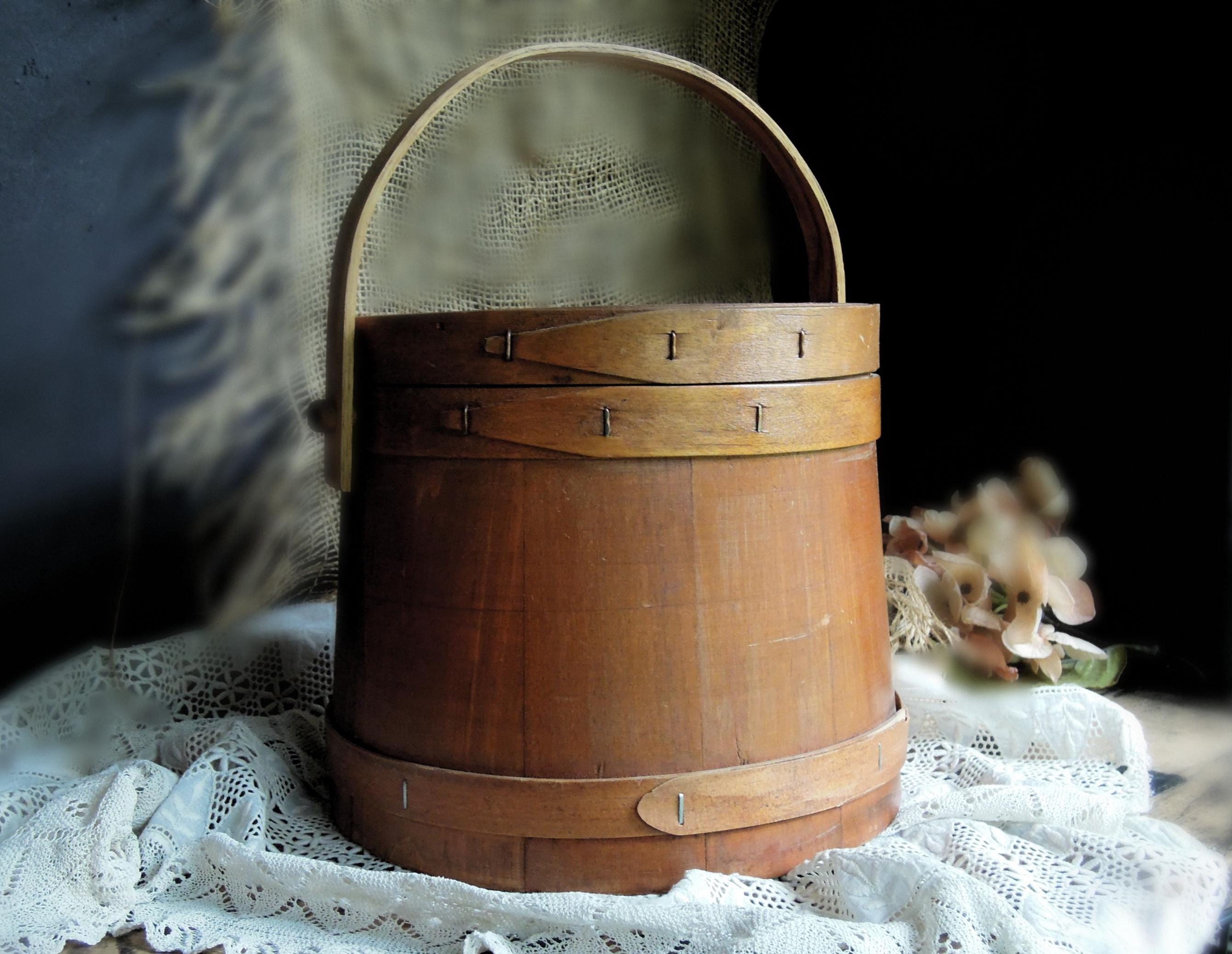 アンティーク雑貨 Antique Firkin ,USA ,Late 19th century Vintage Sugar Firkin - Etsy