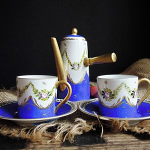 Haviland Limoge Hot Chocolate Set - Etsy