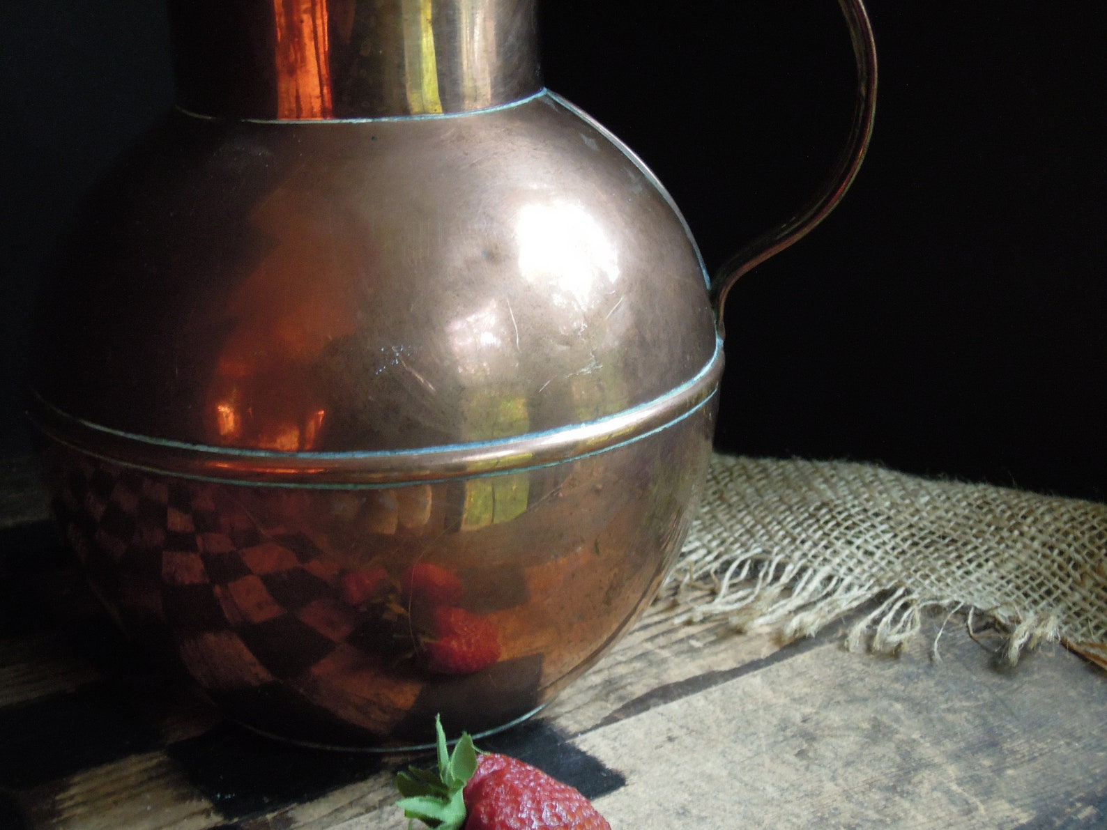 Vintage Copper Jersey Milk Can Milk Jug / Jersey England / Etsy