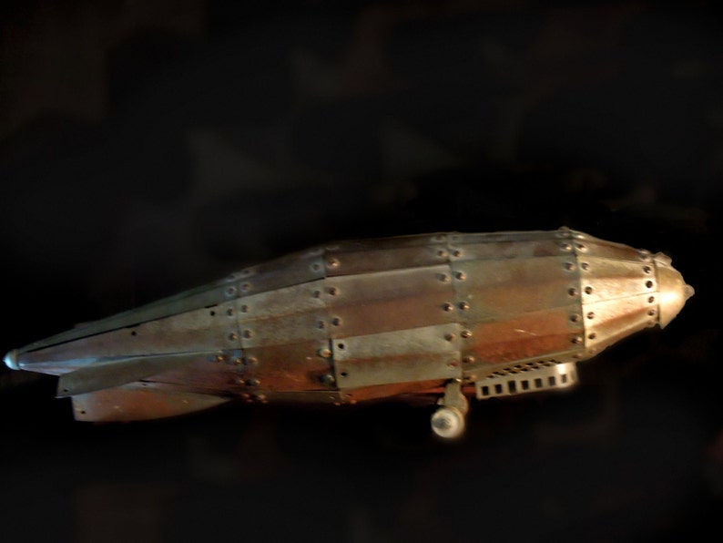 Vintage / Antique Metalcraft Construction Zeppelin / Graf Etsy