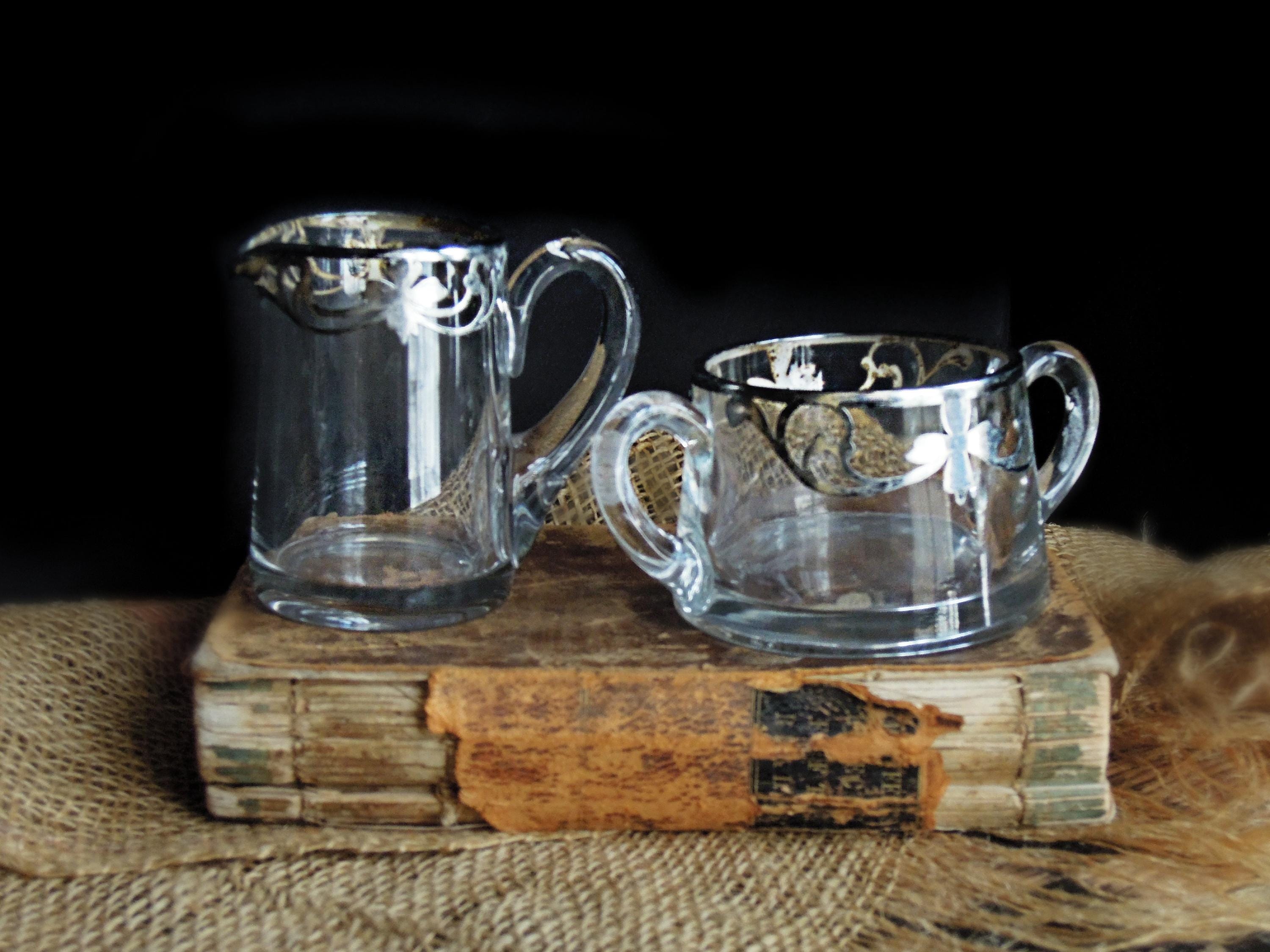 Silver Creamer and Sugar Set - Etsy