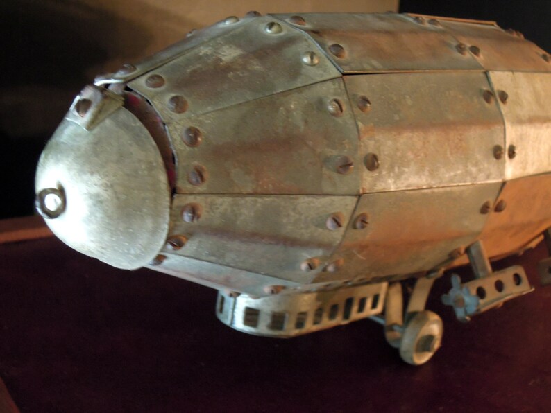 Vintage / Antique Metalcraft Construction Zeppelin / Graf Etsy
