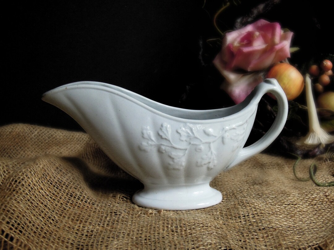 Antique Ironstone Gravy Boat / Mellor Taylor & CO Royal Etsy