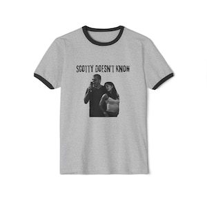 Euro Trip Movie , Scotty Doesn&#39;t Know Tee, unisex ringer tee, ringer T-shirt