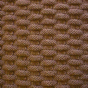 Handgestrickte Baby Decke Afghan in Gender Neutral Cafe Braun/Taupe, Duschgeschenk