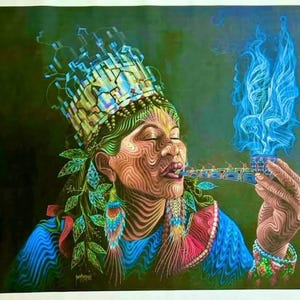 Visionary Art Canvas Print