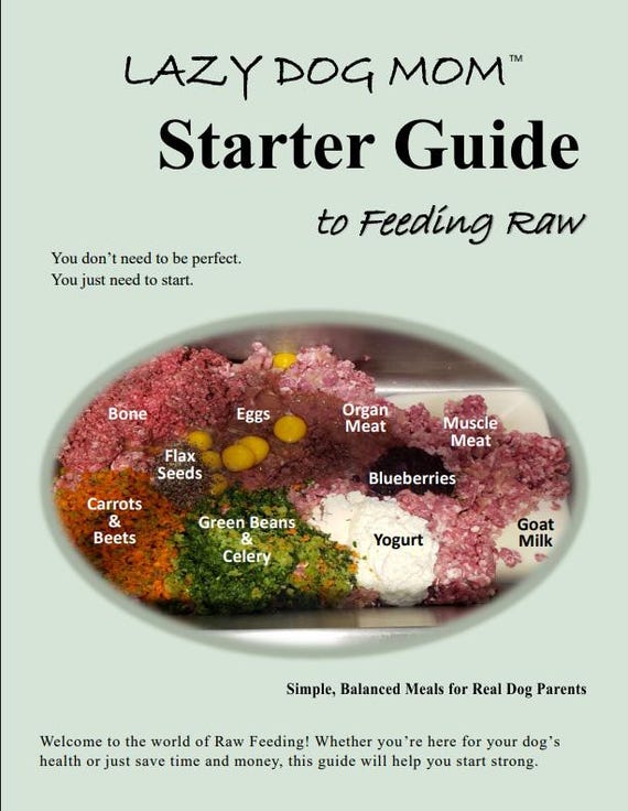 Raw Dog Food Starter Guide | BARF & PMR Feeding Plan (31-page Printable  PDF) - Etsy
