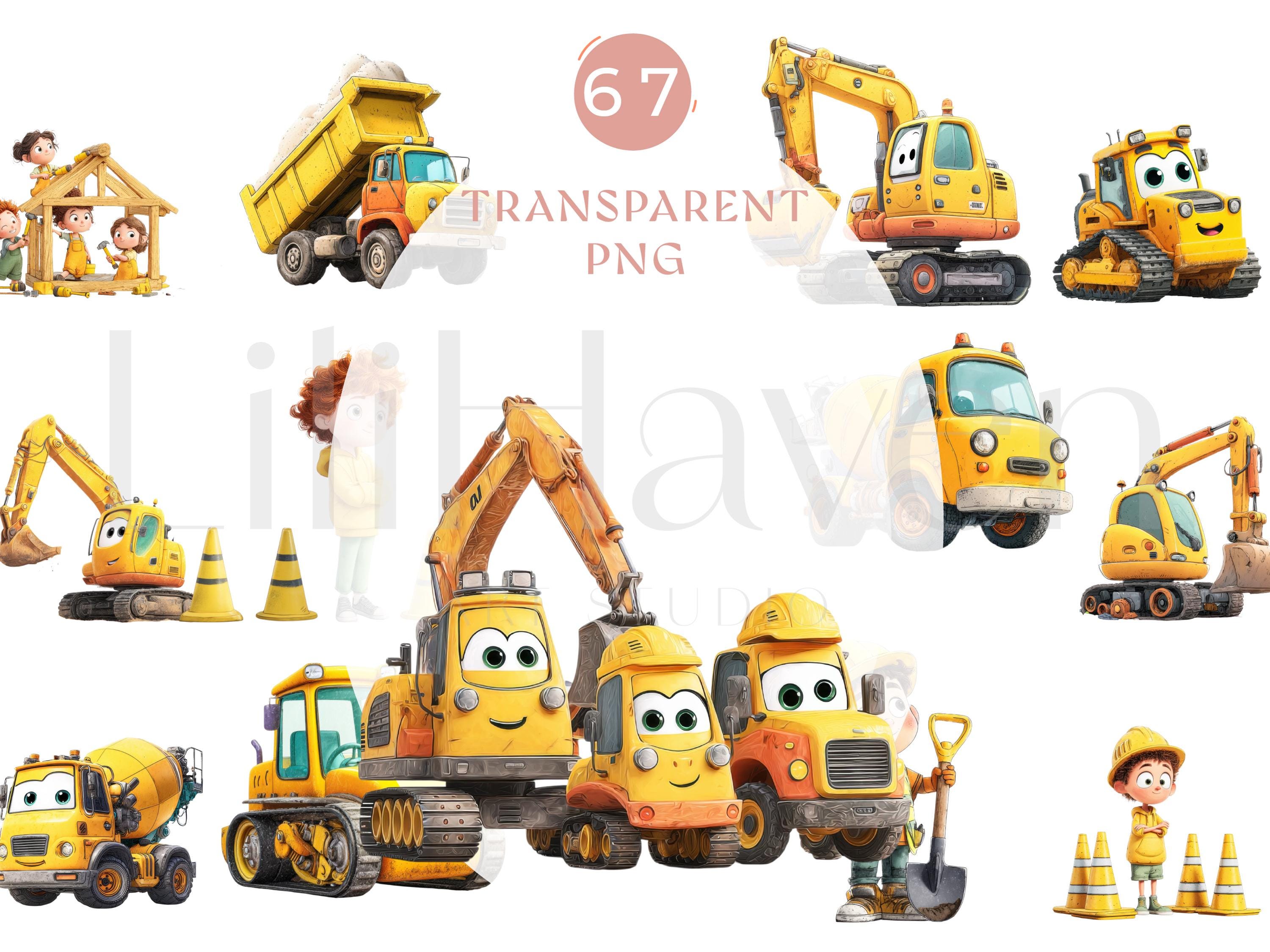 Cartoon road roller isolated on white. Construction equipment.Machinery,  building work concept. Suitable for children's books, sticker,t shirt  design,mascot, logo. Children's picture 55862017 Vector Art at Vecteezy, image size:3000x2250