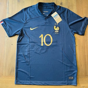 T-shirt enfant équipe de France 2022 2023 personnalisable foot Mbappe  maillot