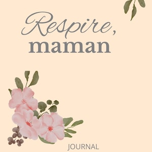 Breathe Mom, PDF wellness journal for exhausted young mothers