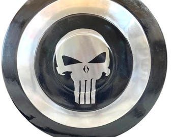Punisher Skull Shield:Medeival armor shield Metal Cosplay Prop Movie Replica Costume LARP
