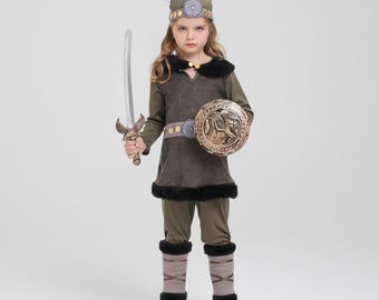 Disfraz de guerrero infantil para actuaciones/Disfraz de cosplay infantil B27