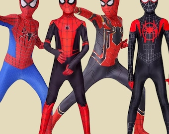 12 Style Superhero Costume Set | Classic Designs for Halloween, Christmas, Party or Cosplay B15