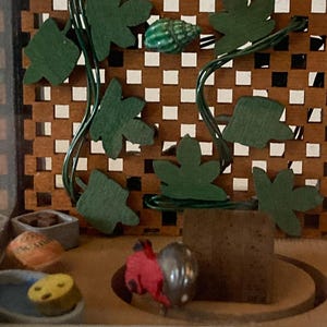 Handcrafted Hermit Crab Automaton: Kinetic Art Habitat