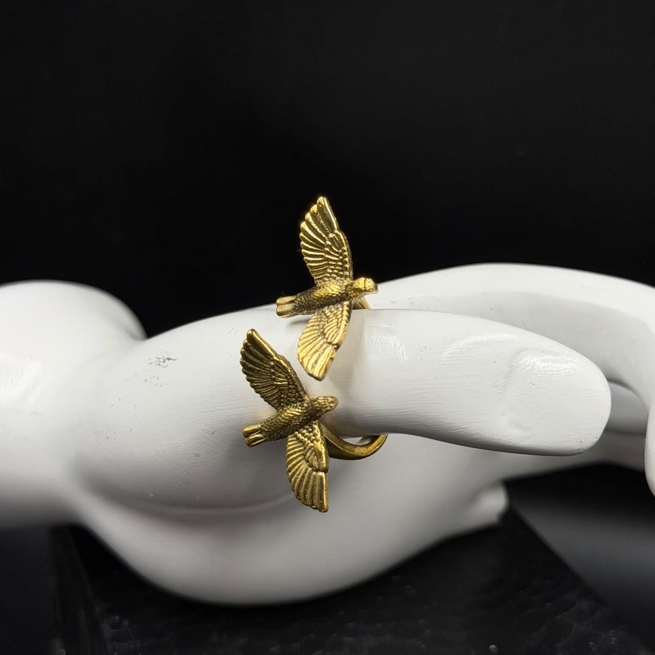 Vintage Bird Ring - Etsy