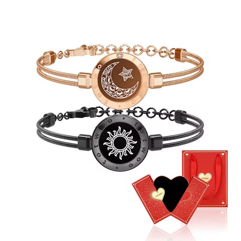 Long Distance Sun And Moon Touch Bracelet Sun-Moon Smart Sensing