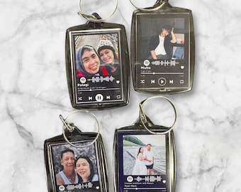 Gepersonaliseerde scanbare Spotify-sleutelhanger