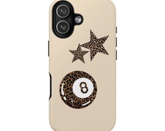 Leopard Print Phone Case, Stylish Tough Cases for Women, Trendy Animal Print Accessory, Unique Gifts for Her, Cute Phone Protection