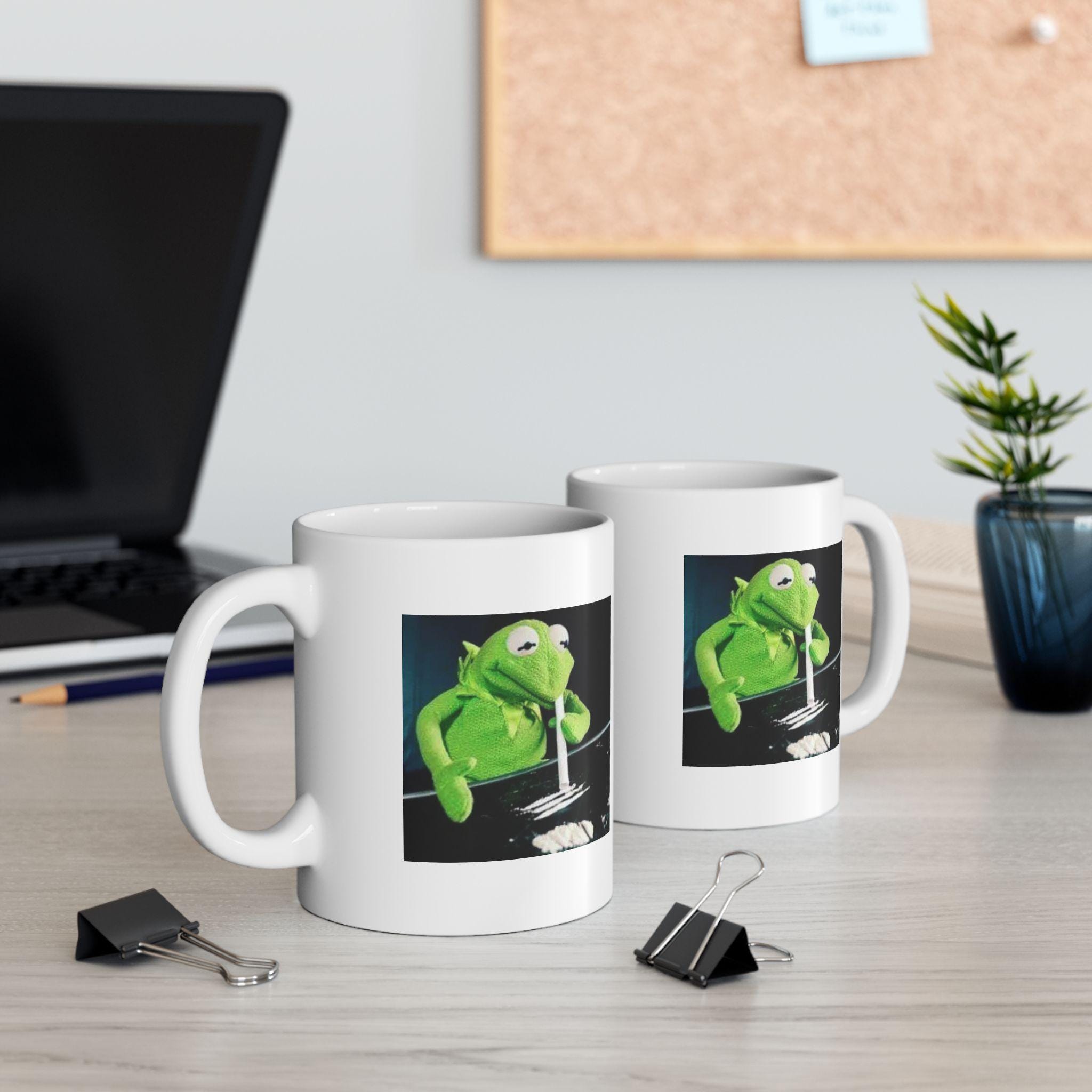 Kermit meme mug - Etsy México, image size:2048x2048