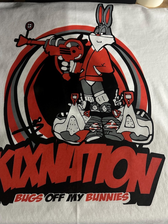 Bugs off My Bunnies Custom Air Jordan Retro VIII 