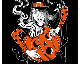 I Remember Halloween 9x12 giclée fine art print