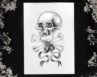 Memento Mori 5x7 Cardstock print