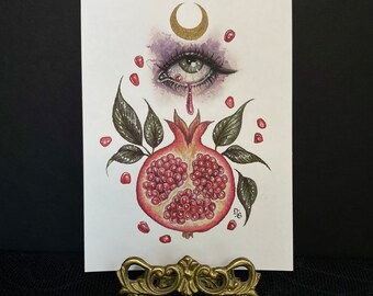 Persephone 5x7” Fine Art Giclée print