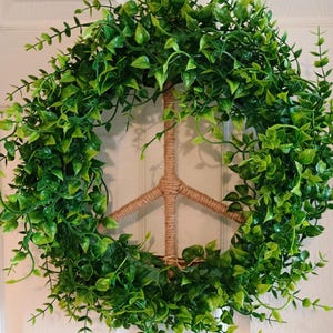 14&quot; Peace Sign Wreath