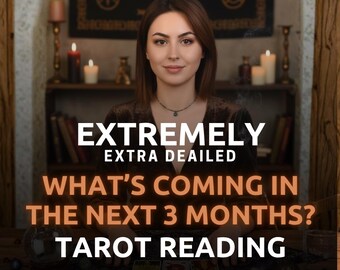 Lectura de Tarot de 3 meses / Pronóstico psíquico a la misma hora