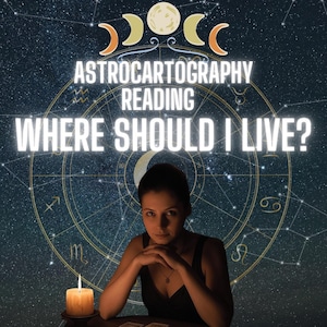 Astrokartographie-Lesung - Wo soll ich leben? PDF mit ortsbezogenen Astrologien