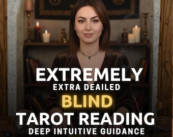 Lectura de tarot a ciegas a la misma hora / Mensaje psíquico intuitivo