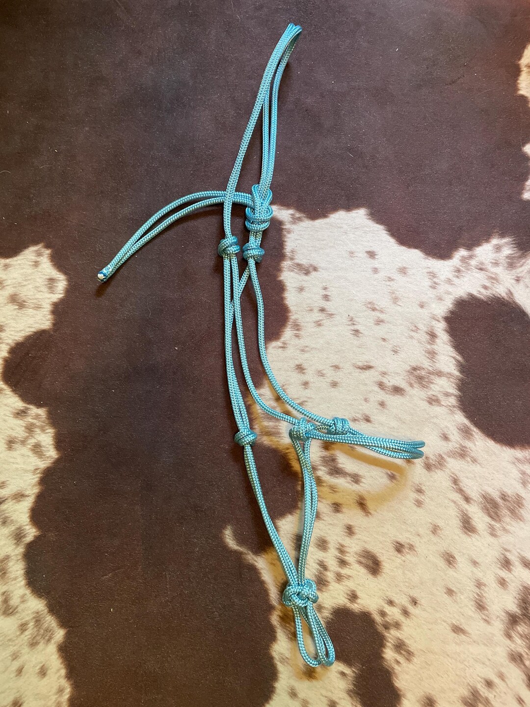 Ready to Ship SOFT Light Blue Rope Halter - Etsy