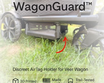 WagonGuard™ - Coffre caché AirTag pour wagons Veer - Cruiser, XL, City