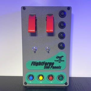 PC Button Box - 12 Buttons (USB Plug&Play)