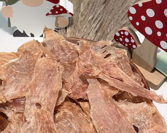 Hand cut thin chicken jerky | NO additive | No preserve | 100G