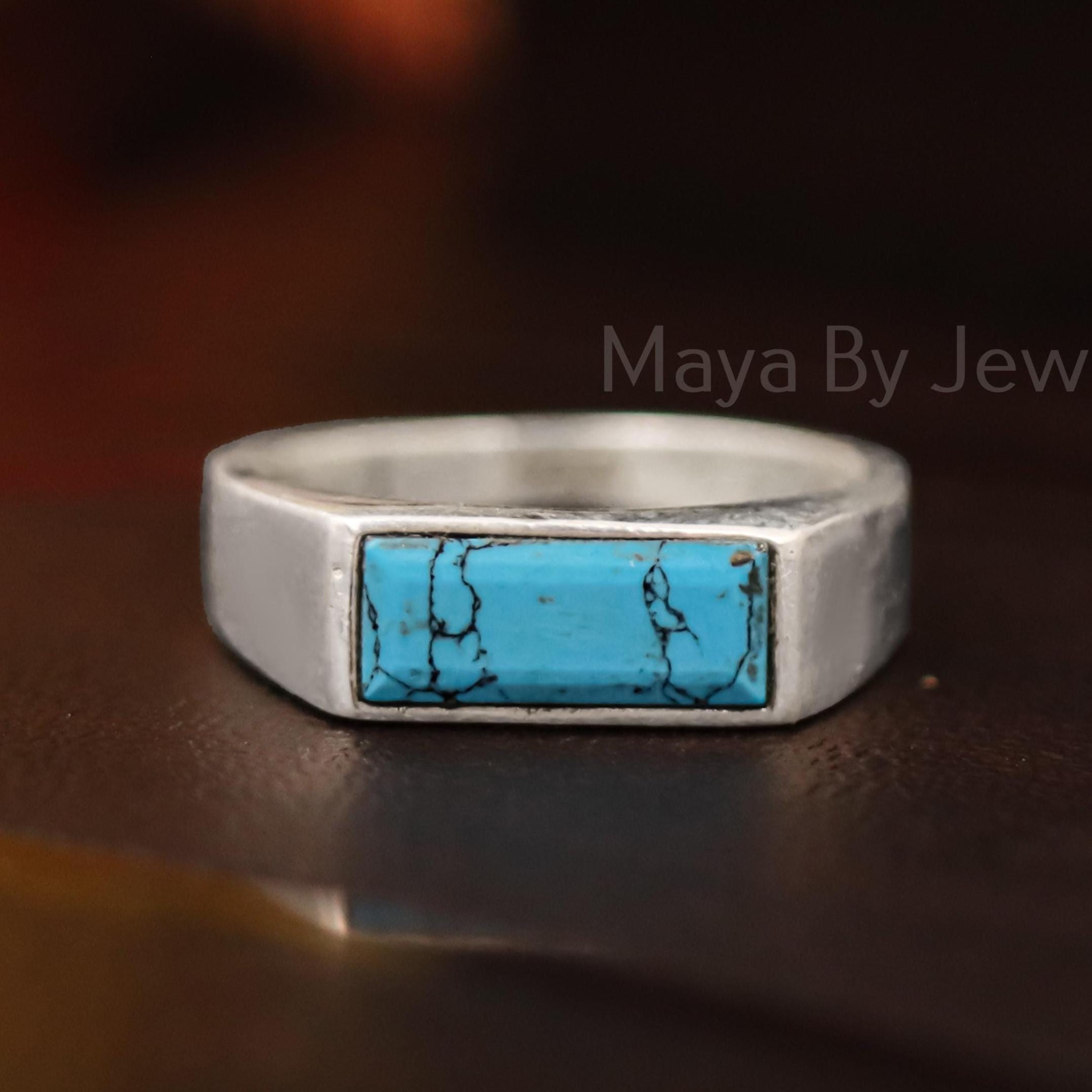 Chevalière turquoise France