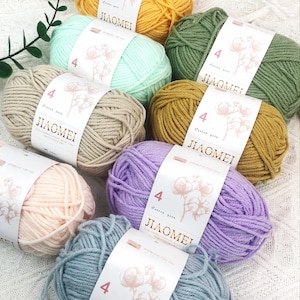 Vibrant 4-Ply Milk Cotton Yarn 63 Colors Skien for Crochet Flowers Bags Knitting Amigurumi Blankets Yarn for Beginners
