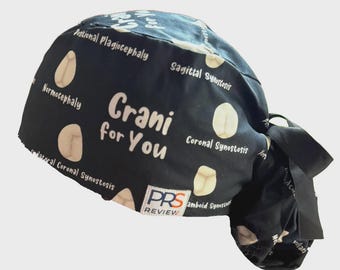 PRS Review Plastic Surgery "Crani for You" Scrub Cap