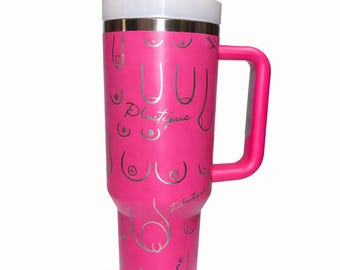 Plastique Plastic Surgery 40 oz Tumbler - Pink