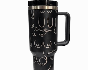 Plastique Plastic Surgery 40 oz Tumbler - Black