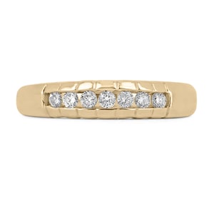 0.30pts Diamond Men&#39;s Ring, Men&#39;s Diamond Ring, Gold Men&#39;s Ring, Men&#39;s Band, Men&#39;s Ring, Men&#39;s Diamond Band, Men&#39;s Band, Yellow Gold 14K