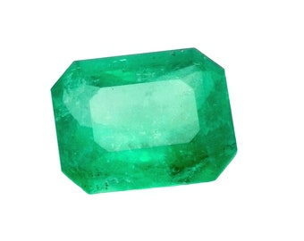 11.52 Carat GIA CERTIFIED 15.5x12 Fine Natural Loose Colombian Emerald- Emerald Cut, Muzo Green Emerald,Genuine Emerald May Birthstone