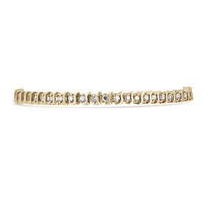 2.66cts Yellow Gold Diamond Tennis Bracelet 14k, Diamond Tennis Bracelet 14K, 7.5 inch Tennis Bracelet, S Tennis Bracelet, 19.1 Grams
