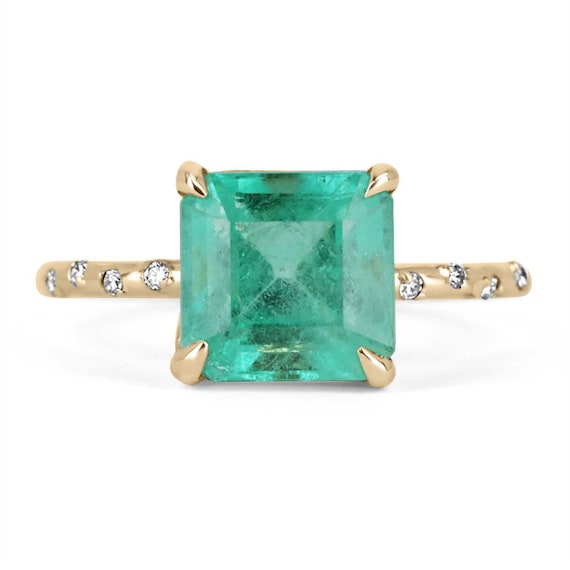 Green timeless elegance ring shop