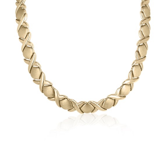 Men's Amulet Gold-Plated Hip-Hop XO Necklace Pendant Fashion Jewelry | eBay