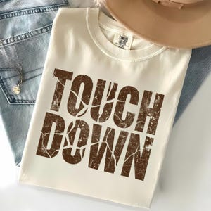 Football Touchdown Bow Png, Game Day Football Png, Preppy Football Shirt Design, Fall Football Png, Football Mama Png, Football Sublimation