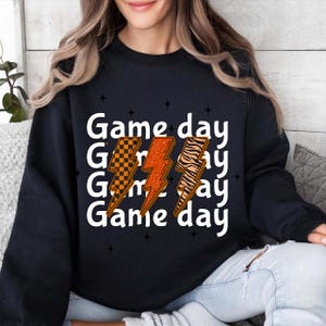 Game Day Football PNG, Glitter Football PNG, Orange Football Png, Game Day, Sports Png, Football Season Png, Digital Download for png file