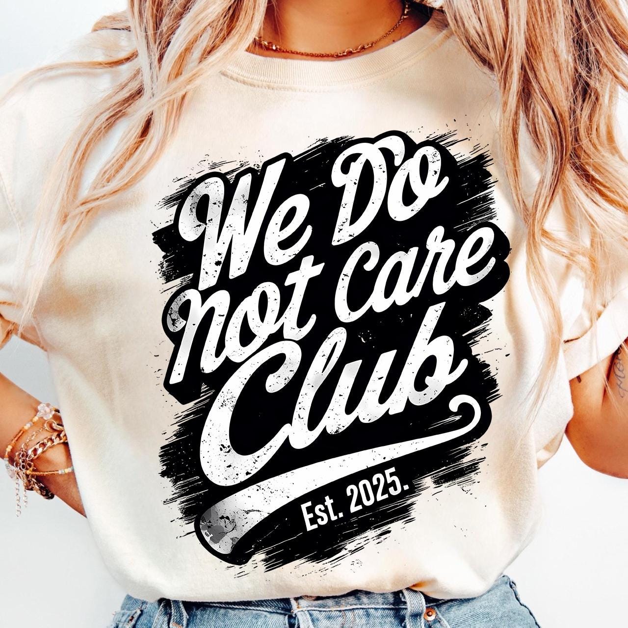 Don't Care Club - Etsy