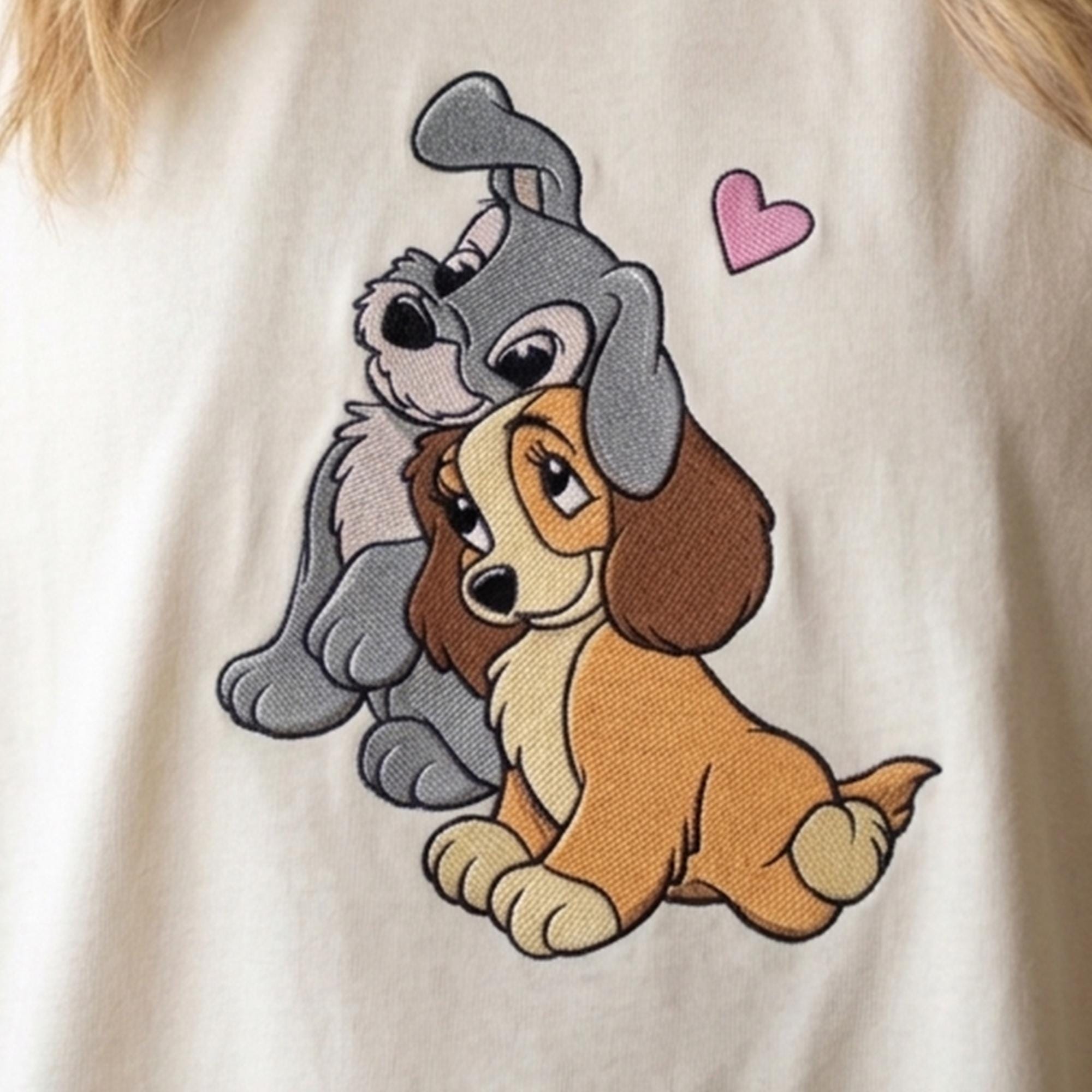 lady and the tramp dressing gown Outfit sea-stripe